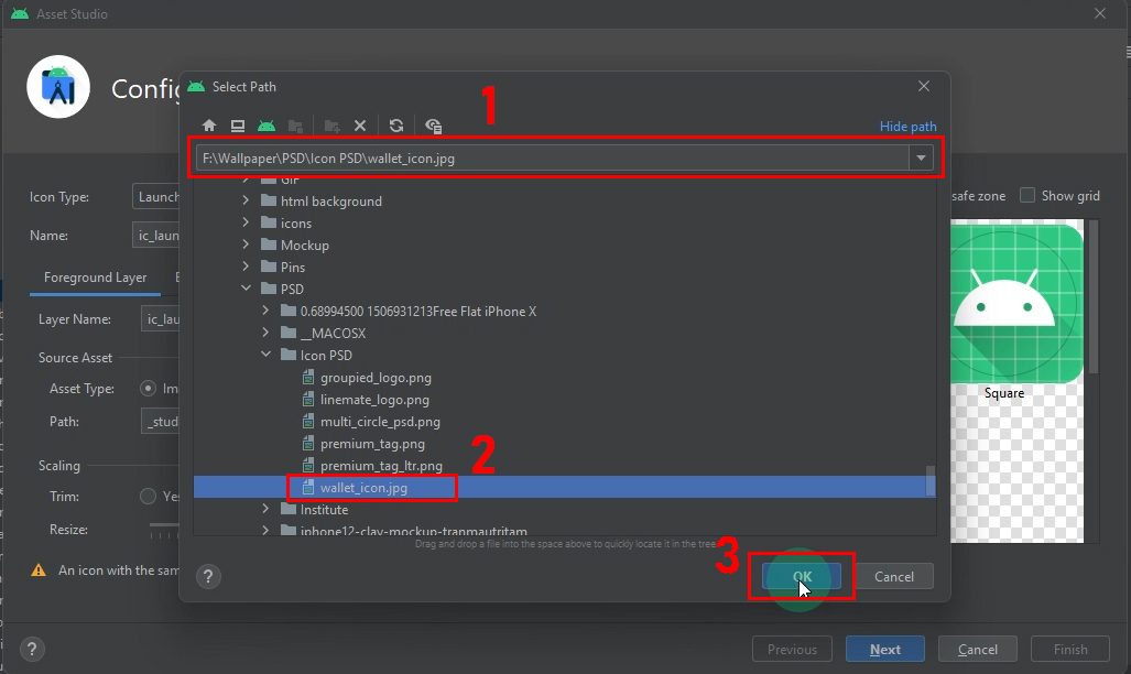 How to Fix App Logo Not Changing Correctly in Android Studio - Krishna Apps