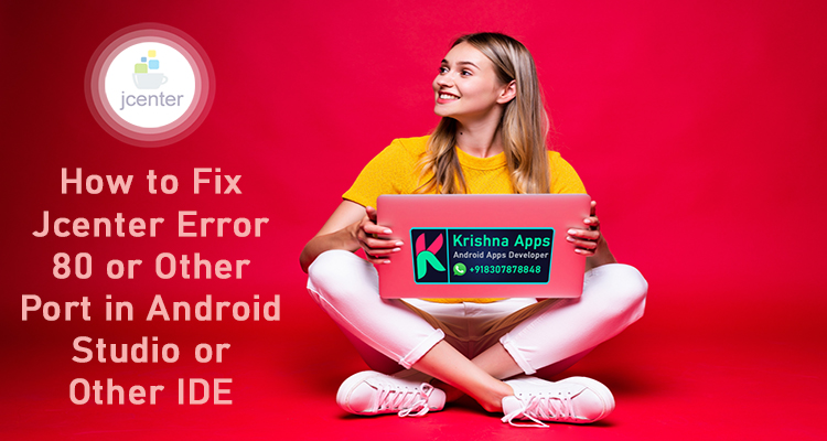 How to fix jcenter error 80 or other port in Android Studio or other IDE