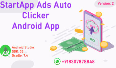 StartApp Ads Auto Clicker Android App Code - krishnaapps
