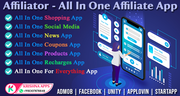 Affiliator – All In One Affiliate App With Admin Panel And In-App Subscription